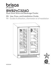 Zephyr brisas BWB24C32AG Guide D'utilisation, D'entretien Et D'installation