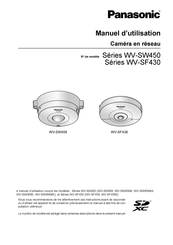 Panasonic WV-SF430 Série Manuel D'utilisation