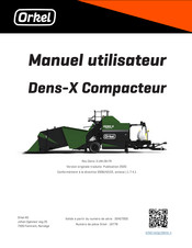 ORKEL Dens-X Manuel Utilisateur