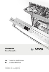 Bosch SHE33T5xUC Série Guide D'utilisation