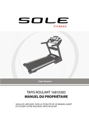 Sole Fitness 16810385 Manuel Du Propriétaire