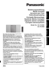 Panasonic SC-HC402 Mode D'emploi