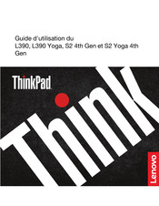 Lenovo ThinkPad S2 4th Gen Guide D'utilisation
