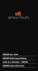 Spektrum AR636B Guide De L'utilisateur