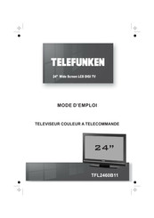 Telefunken TFL2460B11 Mode D'emploi