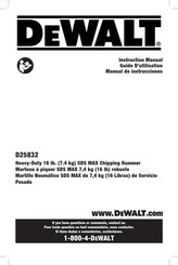 DeWalt D25832 Guide D'utilisation