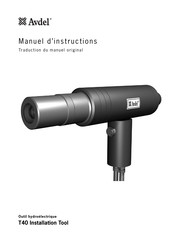 Avdel T40 Manuel D'instructions