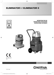 Nilfisk ELIMINATOR II Instructions D'utilisation