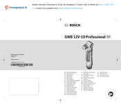 Bosch GWB 12V-10 Professional Notice Originale