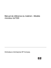 HP Compaq dx7300 Manuel De Référence Du Matériel