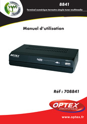 Optex 8841 Manuel D'utilisation