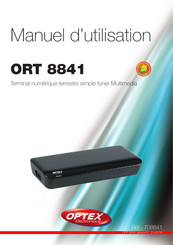 Optex 708841 Manuel D'utilisation