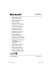 EINHELL CC-IW 450 Instructions D'origine