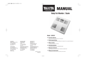 Tanita UM-051 Mode D'emploi