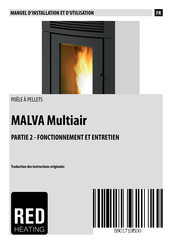 Red Heating MALVA Multiair Manuel D'installation Et D'utilisation
