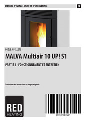 Red Heating MALVA MULTIAIR 10 UP! S1 Manuel D'installation Et D'utilisation