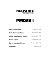 Marantz professional PMD561 Guide D'utilisation