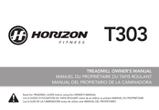 Horizon Fitness T303 Manuel Du Propriétaire