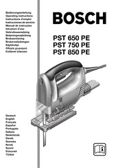 Bosch PST 650 PE Instructions D'emploi
