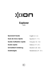 Ion Explorer iPA76S Guide D'utilisation Rapide