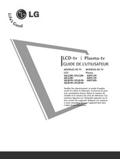LG 50PC3R Série Guide De L'utilisateur