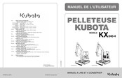 Kubota KX040-4 Manuel De L'utilisateur