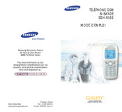 Samsung SGH-N500 Mode D'emploi