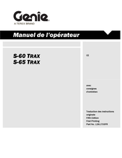 Genie 1261733FR Manuel De L'opérateur