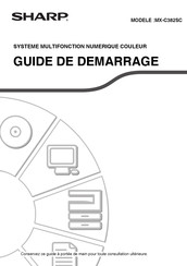 Sharp MX-C382SC Guide De Démarrage