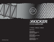 Kicker ZX150.2 Manuel D'utilisation