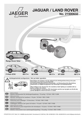 Jaeger 21500632 Mode D'emploi