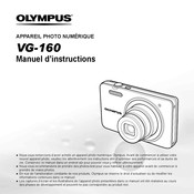 Olympus VG-160 Manuel D'instructions