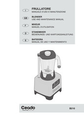 Ceado B210 Manuel D'utilisation