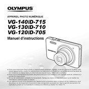 Olympus D-710 Manuel D'instructions