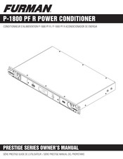 Furman P-1800 PF R Guide De L'utilisateur