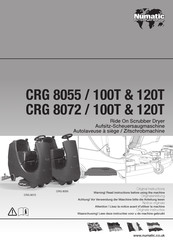 Numatic CRG 8055/100T Notice Originale