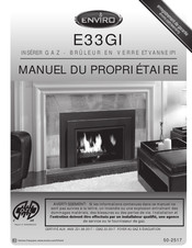 Enviro E33GI Manuel Du Propriétaire