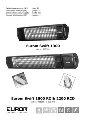 EUROM Swift 1300 Manuel D'utilisation