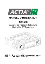 Actia ACT550 Manuel D'utilisation