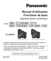Panasonic Lumix DMC-TZ82 Manuel D'utilisation