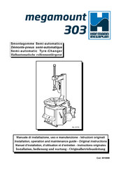 Hofmann Megaplan megamount 303 Manuel D'installation, D'utilisation Et D'entretien
