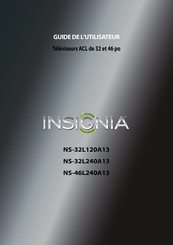 Insignia NS-32L240A13 Guide De L'utilisateur