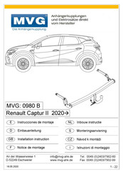 MVG 0980 B Notice De Montage