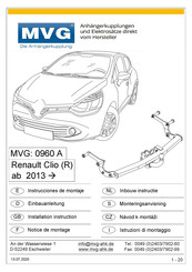 Mvg 0960 A Notice De Montage