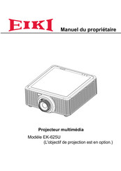 Eiki EK-625U Manuel Du Propriétaire