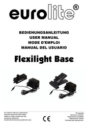 EuroLite Flexilight XLR Base Mode D'emploi