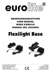 EuroLite Flexilight Base Mode D'emploi