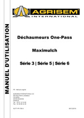 Agrisem Maximulch 3 Série Manuel D'utilisation