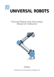 Universal Robots UR16e Manuel De L'utilisateur