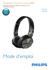 Philips SHB3165 Mode D'emploi